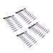 4pcs Eyebrow Stickers Waterproof Eyebrows False Eyebrows Cosmetics Transfer Paper Make up 4d