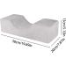  Holdes U Shaped Eyelash Pillow U Shape Curved Memory Foam Neck Pillow Anti Slip Back - Buy Online on GoSupps.com