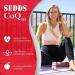 Buy SEDDS CoQ10 Ubiquinol - Premium Cardiovascular Health Supplement Liquid Softgel for Heart Health & Energy (60 Count) - International Shipping Available - Buy Online on GoSupps.com