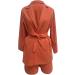 2 Piece Outfits for Women UK Sale Clearance Plus Size Blazer Jacket Pencil Trouser Pants Suit Set Pockets Casual Ladies Business Blazer Set 1029-sasnx-red-b 4XL - Buy Online on GoSupps.com