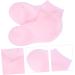 2 Pairs Protective Socks Foot Softening Socks Feet Moisturising Stocking Women's Socks with Lotion Enriched Socks Silicone Miss High Heels Sebs Skin Pink - Buy Online on GoSupps.com