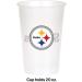 Pittsburgh Steelers Plastic Cups - 24 ct | Officially Licensed NFL Party Supplies - Buy Online on GoSupps.com
