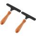 Facesunny 2PCS Carpet Restoration Carpet Rake Rug Rake Hair Cleaner Suitable for Rug and Carpet - Buy Online on GoSupps.com