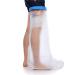 Adult Leg cast Protector for Shower, Waterproof Shower Bandage and Cast Cover Full Leg Watertight Protection to Broken Leg, Knee, Foot, Ankle Wound, Burns 100% Reusable (Full Leg 43.5"20"9.8") Blue
