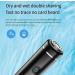 Buy Portable Electric Shaver for Men - Rechargeable Mini Razor (Wet & Dry) - Perfect for Travel & Home Use - Silver - Buy Online on GoSupps.com