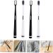 KOMBIUDA Manual Toothbrush - 4 Pack Wangan Hair Cleaning Brush for Pregnant Women - Soft Silicone Toothbrush for Gentle Care - Buy Online on GoSupps.com