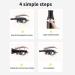Electric Eyelash Curler Heated Eyelash Curler Electric Rechargeable Long Lasting Lash Curler for Makeup Black - Buy Online on GoSupps.com