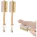 Housoutil Pumice Stone Pumice Feet Scrubber Foot Pumices Foot Dry Skin Brush Pedicures Exfoliating Tool Wooden Handle Exfoliator Remove Dead Skin Foot Stone Heel Bamboo Accessories - Buy Online on GoSupps.com