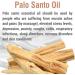 Palo Santo (Bursera graveolens) Essential Oil 100% Pure & Natural - Undiluted Uncut Cold Pressed Aromatherapy Premium Oil - Therapeutic Grade - 30 ML Palo Santo 30 ml (Pack of 1) - Buy Online on GoSupps.com