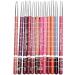 12 packs Lipliner Pencil Set Professional Make-up Lipiner Professional Lipiner Langhern Long-lasting moisturizing make-up-to-gold-like useful and practical nice design practices