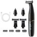 Rechargeable Body Grooming Set Beard Trimmer for Men Eyebrow Trimmer Ear and Nose Hair Trimmer for Men and Women Hair Trimmers Clipper Professional Painless Facial Body Bikini Trimmer