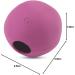 Buy BecoThings Dog Toy Ball - Medium Pink | Eco-Friendly & Durable Pet Plaything - Buy Online on GoSupps.com