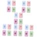 Solustre 24 STK contact lens container LINSEN STUTION SET travel case for eye lenses Lens bag lens case lens container lens container.
