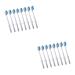 FRCOLOR 16 STK Accessories for oral showers Electrical toothbrushes for adult tips on plug brushes oral tooth hygiene brush heads for oral shower replacement brush heads nozzle