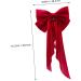 Gogogmee Satin Ribbon Hairpin Barrettes for Thick Hair Large Hair Bows for Big Hair Bows for Teen Hair Clips Barrettes Ponytail Clip Barrettes for Teen Hair Ribbon - Buy Online on GoSupps.com