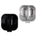 PACKOVE 2 Pi ces Bols de Coloration Capillaire Double de Bols de M lange pour des Cheveux Noir Gris pour Salon et Usage Domestique