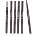 DOITOOL 3pcs 2 1 Eyebrow Brush Eyebrow Pencils Eyebrow Pencil Brush Written To Rotate Five Colors - Buy Online on GoSupps.com
