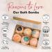 Organic USA-Made Bath Bomb Gift Set with Relaxing Aromatherapy Oils - Perfect for Women, Men & Kids - Buy Online on GoSupps.com