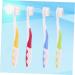Clispeed Kids Toothbrush Set - 4 Soft Bristle Toothbrushes & Tongue Cleaner for Children & Babies | Oral Care Tools with Silver Ion for Pregnant Women - International Shipping Available - Buy Online on GoSupps.com