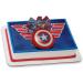 3D Cake Topper - Captain America 'The Winter Soldier' with Shield & Color Graphics - Ideal for Avengers Themed Birthday Cakes Party Decorations and Superhero Enthusiasts - Buy Online on GoSupps.com