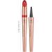 Eyebrow Pen Eyebrow Pencil with 4 Tip Create Natural Looking Brows Makeup Eyebrow Pen Eyebrow Pencil (Rose Gold) - Buy Online on GoSupps.com