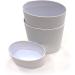 Empty Cardboard Deodorant Containers 75g (2.5 oz) - Oval Shape - Push-Up Style (6-Pack White) 6-Pack White - Buy Online on GoSupps.com