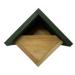 Robin Nest Box wiith Green Roof x 1 Wooden Wild Bird House SMF