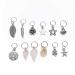 70 Silver Metal Hair Rings & Beads for Braids | Dreadlocks Hair Jewelry | Stylish Accessories for Men & Women - Buy Online on GoSupps.com
