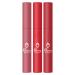 Matte Lipstick Set Non-Stick Cup Strawberry Matte Lipstick Long-lasting Lip Gloss 3PCS 2 Makeup Moisturizer Liquid Lip Style 2