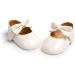 RVROVIC Baby Girl Moccasins - Princess Sparkly Soft Sole Toddler Shoes 0-6 Months (White) - Buy Online on GoSupps.com
