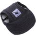 Adjustable Dog Baseball Cap - Breathable Sun Protection Hat for Puppies & Dogs | Sizes S-XL | Gray - Buy Online on GoSupps.com