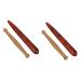 Healeved 2 sentences 2st acupuncture rod made of wood hand-foot reflex zone massage Gua SHA Zeiftift Massage board made of wood manual massage stew trigger point massage tab Net massage tab care floor 2x13cmx2PCs as shown: 2 x 2 pieces