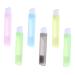 Gleavi 6th foldable portable toothbrush ultra -like toothbrush toothbrush holder for outside camping toothbrush gum care toothbrush camping toothbrush oral care manual travel pp