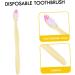 200 pcs Disposable Travel Toothbrushes - Portable Plastic Toothbrushes in Various Colors | Perfect for Travel & Events - Buy Online on GoSupps.com