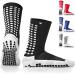 LUX Anti Slip Soccer Socks,Non Slip Football/Basketball/Hockey Sports Grip Pads Socks Black