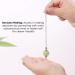 Buy Green Aventurine Pendulum | Natural Crystal for Reiki Healing & Dowsing - International Shipping - Buy Online on GoSupps.com