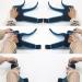 Buy Trigger Finger Splint & Wrist Brace - Adjustable Hand Splints for Straightening Fingers Left & Right Black & Blue - International Shipping - Buy Online on GoSupps.com
