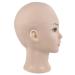 ERSIMAN Bald Training Head for Wigs | Cosmetic Manikin Doll Head with Free Clamp C02 - Ideal for Styling and Display - Buy Online on GoSupps.com