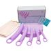 Pelvic Floor Trainer Set by Moscoto - 5-Piece Soft Silicone Dilators for Beginners to Advanced | Includes Cotton Travel Pouch - Buy Online on GoSupps.com