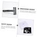Minkissy Manual Mustache Razor Set - Women's Safety Facial Razor with Double-Edged Blades - Buy Online on GoSupps.com