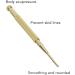 17 cm Ear Acupuncture Model | Auricle Point Silicone Model with Telescopic Probe & Tweezers for Accurate Acupuncture Therapy - Buy Online on GoSupps.com