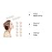 10 Mini Diamond Hair Clips - Floral Hair Jewelry for Women & Girls | Perfect for Parties Weddings & Everyday Use | Sweet Small Hair Accessories - Buy Online on GoSupps.com