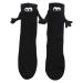 RudmaQ Couple Holding Hands Socks Mid-Tube Socks Magnetic Three-Dimensional Doll Socks for Couples Friends Sisters Lovers. 00 Black