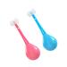 Minkissy 2st Tumbler toothbrush Handbuch Mund cleaning tools for children toothbrush children toothbrush toothbrushes for children toothbrush for children caricature cup pp