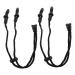 CLISPEED Earrings 3pcs Mask Hook Ear Holder Plastic Rope Adjustable Stand