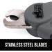 Professional Pet Nail Clippers and File - Stainless Steel - Safety Guard - Comfort Handle - Dog and Cat Trimmer - Large Gray - Buy Online on GoSupps.com