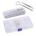 Gleavi tools for glasses repair sunglasses nose pads glasses Tool repair set for sunglasses nut lung glasses glasses repair set mother suite pink set