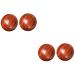 Beavorty 4 Pieces Massage Ball Wood finger massage BAODING BALLS PALEDEAD Hand balls acupuncture point Lin exercise Plantar fasciitis massage balls massage ball China mahogany
