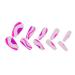 24 Pcs Purple Swirl Coffin Press-On Nails with Glue - Long Matte False Nails for Women and Girls - Buy Online on GoSupps.com