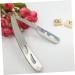 JECOMPRIS 4pcs Stainless Steel Hairdressing Razors & Eyebrow Trimming Scissors Set - Perfect for Precision Grooming - Buy Online on GoSupps.com